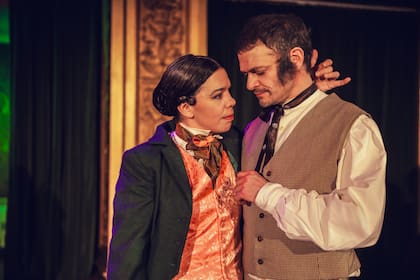 Las actuaciones de El retrato punzó, uno de los aciertos de esta puesta