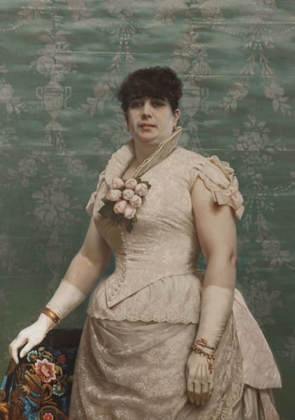El retrato de Carlora Ferreira de Regunaga, la viuda que enamoró al pintor y también a su hijo.