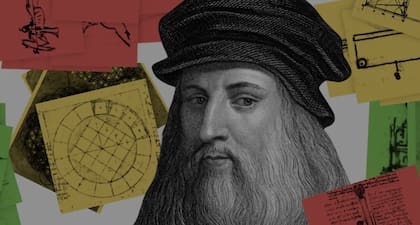 El retrato de Leonardo que ilustra la apertura de "Dentro de una mente genial", el nuevo proyecto de Google Arts & Culture