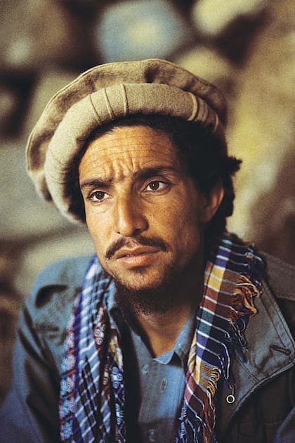 El retrato más famoso. Ahmad Shah Massoud, líder de la rebelión afgana contra la invasión rusa en los años 80 y contra los talibanes en los 90, fue muy cercano a Reza