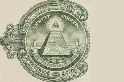 El reverso del Gran Sello de Estados Unidos