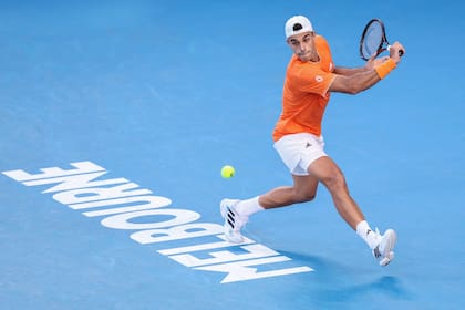 El revés de Francisco Cerundolo ante Andrey Rublev. al que venció con autoridad