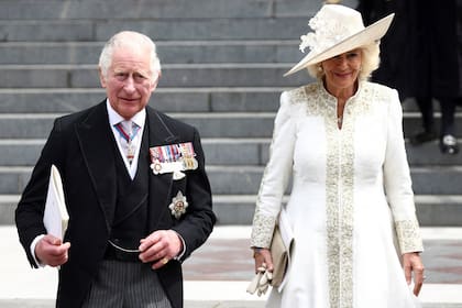 El rey Carlos III y la reina consorte Camilla