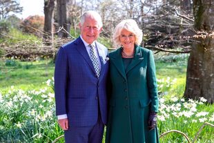 El rey Carlos III y la reina consorte Camilla 