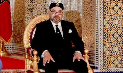  El rey de Marruecos, Mohamed VI 