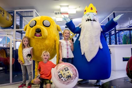 El Rey del Hielo fue otro de los invitados a la competencia