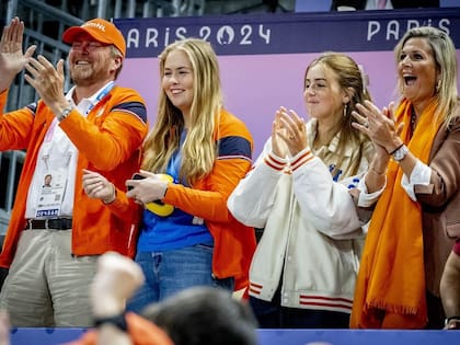 El rey Guillermo Alejandro, las princesas Amalia y Alexia y la reina Máxima apoyaron a Países Bajos durante los Juegos Olímpicos
