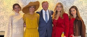 Máxima dio una lección de estilo con un vestido único en el cumpleaños del rey Guillermo Alejandro