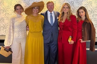 Máxima dio una lección de estilo con un vestido único en el cumpleaños del rey Guillermo Alejandro