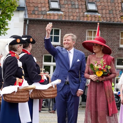 El rey Guillermo y la reina Máxima hicieron una visita a la región de Limburgo Central (Foto: Instagram @koninklijkhuis)