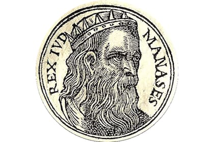 El rey MAnasés del reino de Judá