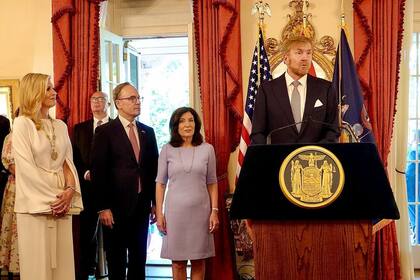 El rey Willem-Alexander y la reina Máxima de los Países Bajos se encuentran en Estados Unidos para una visita de trabajo a los estados de Georgia y Nueva York