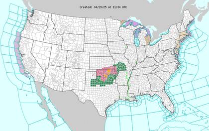 El riesgo de inundaciones persistirá en el norte de Texas