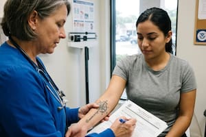 Tatuajes en el examen médico para la green card: qué observa el Uscis y cómo prepararse en 2026