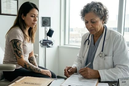 El riesgo de que un tatuaje genere inconvenientes es bajo cuando el diseño no tiene relación evidente con ninguna organización criminal