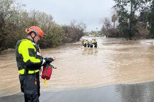 El río atmosférico traerá lluvias torrenciales y fuertes vientos, elevando el riesgo de inundaciones y cortes de energía en varias regiones de California
