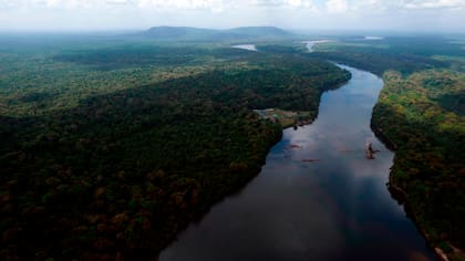 El río Esequibo en la zona de Kurupukari es el territorio en disputa