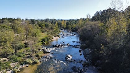 El río Los Reartes.