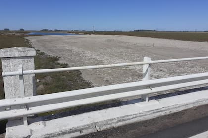 El río Salado se ha convertido en un "emblema" del impacto de la sequía en la pampa húmeda