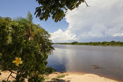 El río San Javier, en Santa Rosa de Calchines.