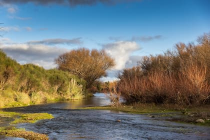 El río también es protagonista en la zona.
