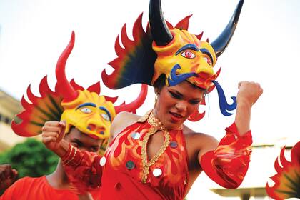 El ritmo del típico Carnaval