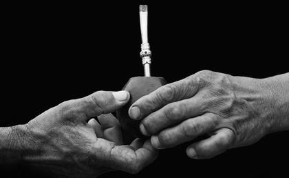 "El rito del mate", escena fotografiada en la provincia de Corrientes en 2012