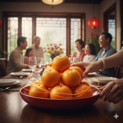El ritual de las "Naranjas de la Fortuna" para el Año Nuevo Chino 2026