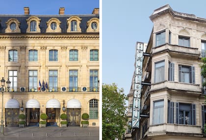 El Ritz de París y la malograda versión local, sobre Avenida de Mayo.