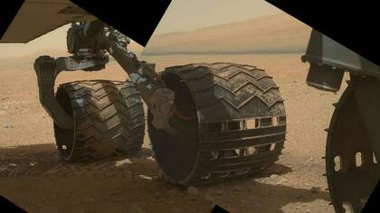 El robot Curiosity, el último en tocar la superficie terrestre