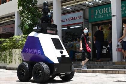 El robot de patrullaje "Xavier"
