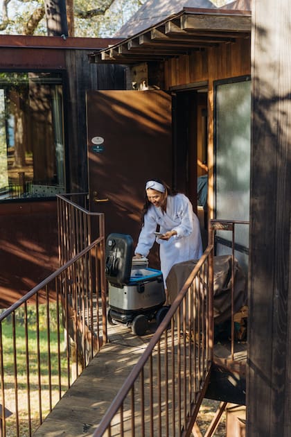 El robot en una campañía de publicidad para Lancome. Crédito: Robot.com.