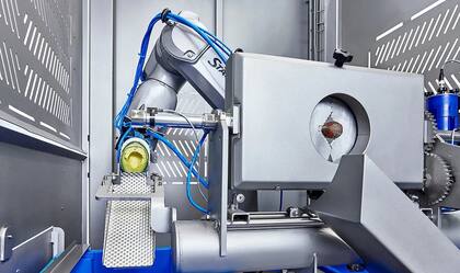 El robot pela paltas de Kronen