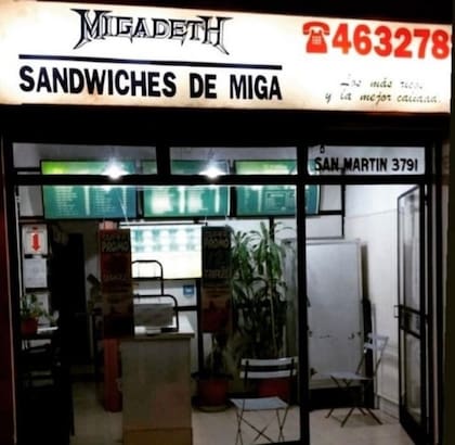 El rock pesado hecho versión sandwiches de miga