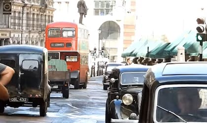 El rodaje de la cuarta entrega de Netflix comenzó el 10 de agosto y ambientaron parte de Londres como los años 50