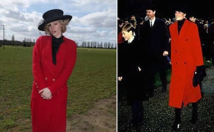 El rojo uno de los preferidos en su paleta de colores