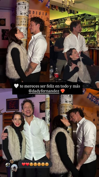 El romántico posteo que Nico Vázquez le dedicó a Dai Fernández