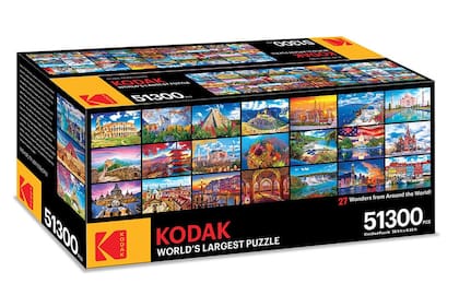 El rompecabezas más grande del mundo es de Kodak