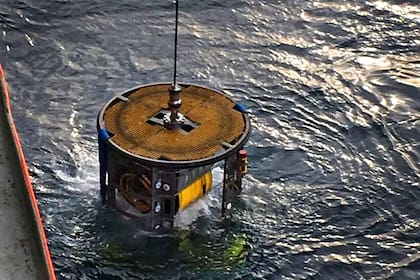 El ROV es el equipo con cámaras de video de alta resolución con el que se pudo ver al ARA San Juan