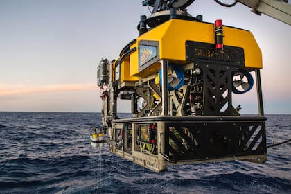 El ROV SuBastian, el vehículo submarino no tripulado del Schmidt Ocean Institute