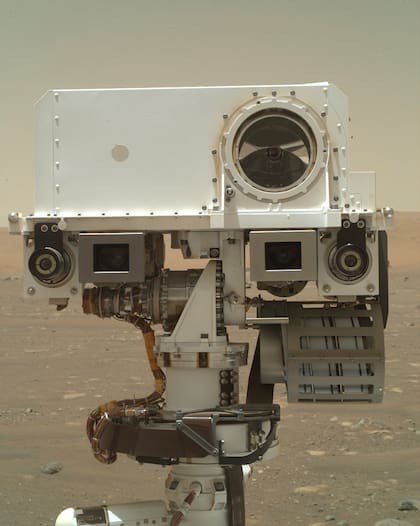 El rover Perseverance de la NASA adquirió esta imagen utilizando su cámara Mastcam-Z