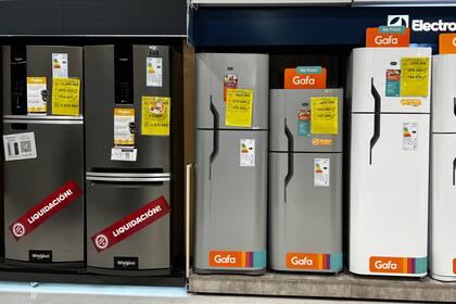 El rubro electrodomésticos lidera las bajas, con una caída en las ventas del 45% en lo que va de 2024