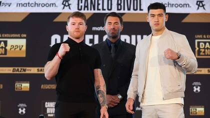 El ruso Dimitry Bivol ante el mexicano Saúl “Canelo” Álvarez, una pelea programada para el 7 de mayo próximo en Las Vegas
