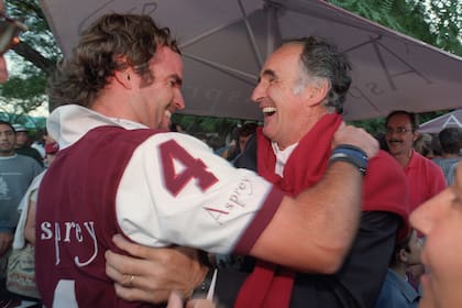 El Ruso Heguy con su padre, el mítico Alberto Pedro