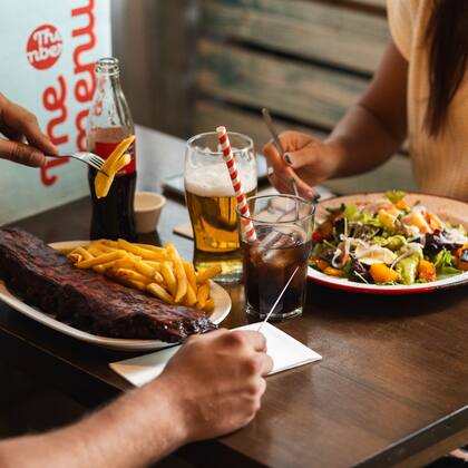 El sabor norteamericano se luce en The Embers.