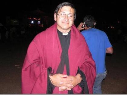 El sacerdote Jorge "Pato" Gómez