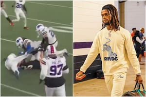 El safety de 24 años, Damar Hamlin, sufrió un paro cardiaco durante el Monday Night Football