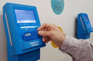 De cuánto es el saldo negativo de la SUBE en mayo