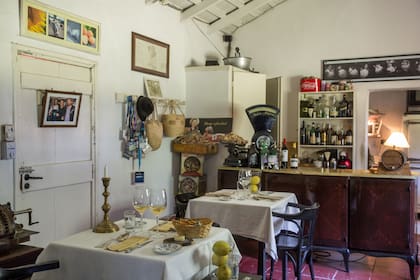 El salón de La Torgnole Gastronomique.