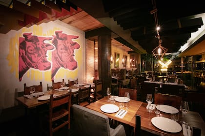 El salón de Rufino, en Recoleta.